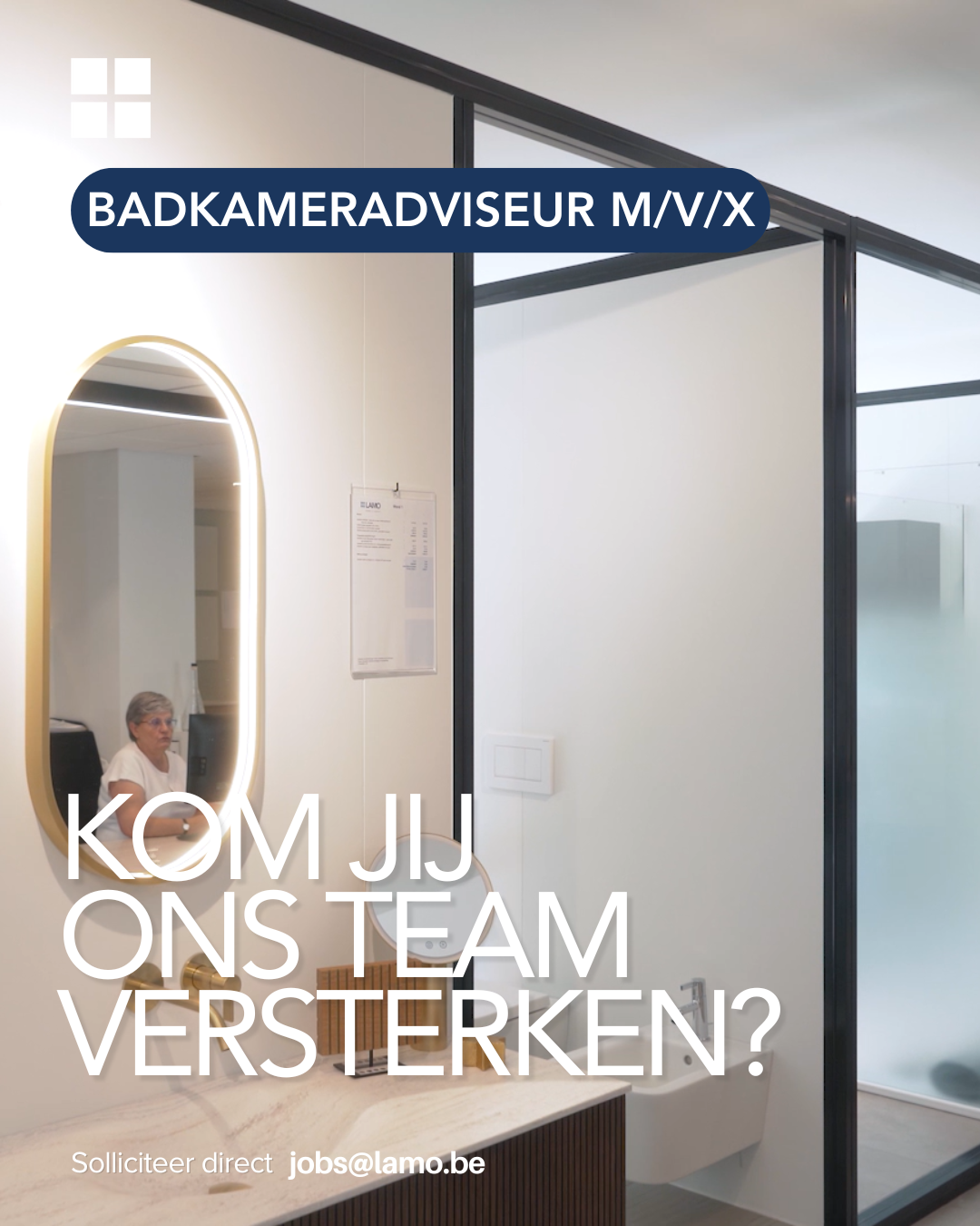 vacature badkameradviseur - Ruiselede